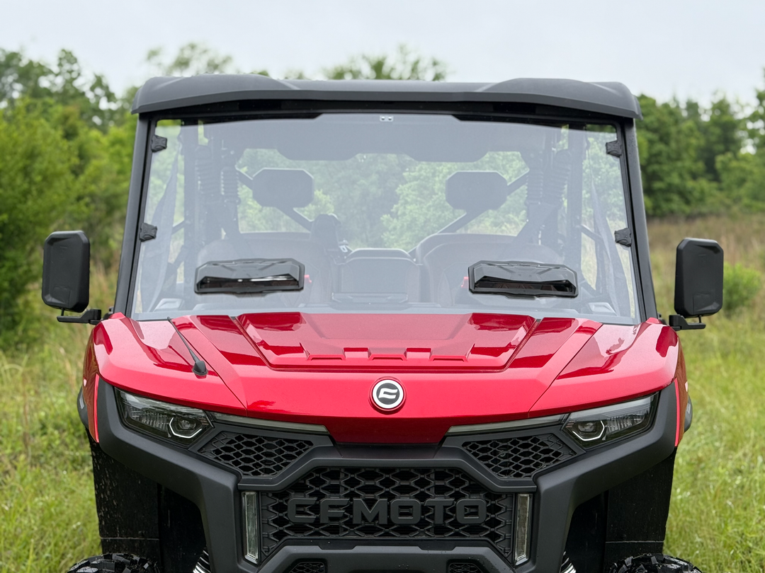 Seizmik Vented UTV Windshield - CFMOTO UFORCE - U10 Pro / Pro XL Hard Coat 2024-2025