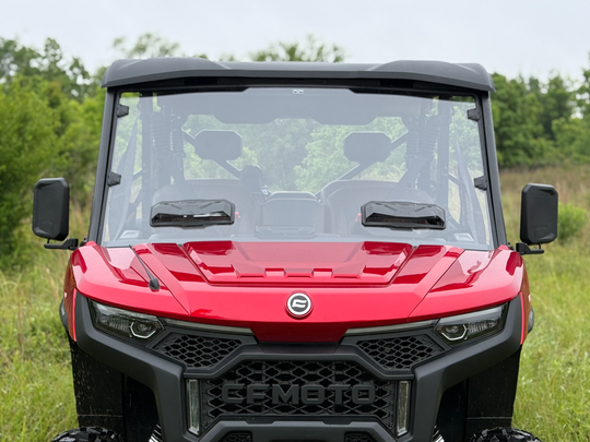 Seizmik Vented UTV Windshield - CFMOTO UFORCE - U10 Pro / Pro XL Hard Coat 2024-2025