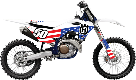 D'cor Visuals Graphic Kit USA - Husqvarna FC250 and More