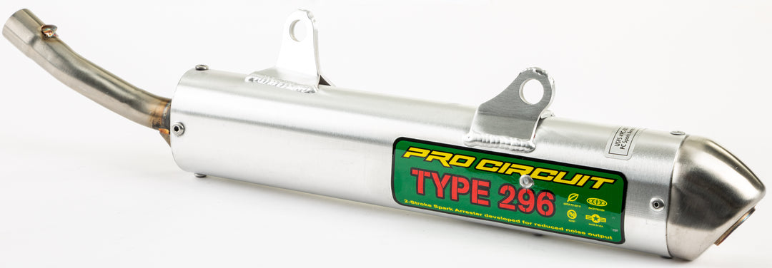 Pro Circuit Type 296 Spark Arrestor Silencer - Honda CR250R 2002-2007