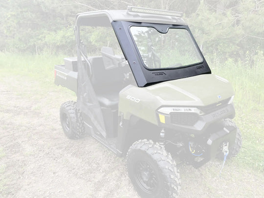 Kolpin Glass UTV Windshield with Sliding Vents - Polaris