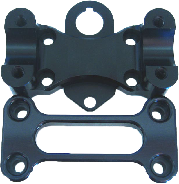 ModQuad Billet Phat Bar Handlebar Adapter - Yamaha Banshee / Raptor 700 - Yamaha Banshee