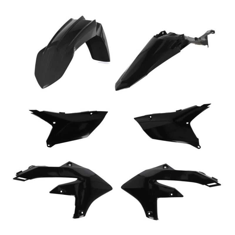 Acerbis Plastic Kit - 24+ Yamaha WR450F - Black