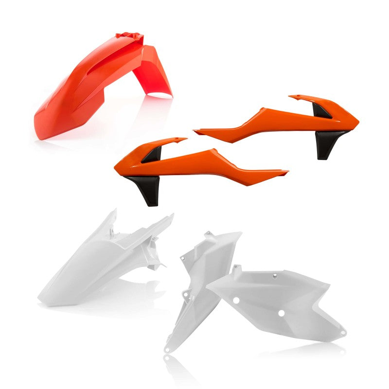 Acerbis Plastic Kit - 16-18 KTM SX/SX-F/XC-F/XC 125-450 - 16 Org