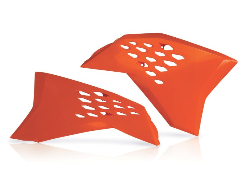 Acerbis Radiator Shroud - 07-10 KTM SX/SX-F/XC/XC-W - KTM Orange