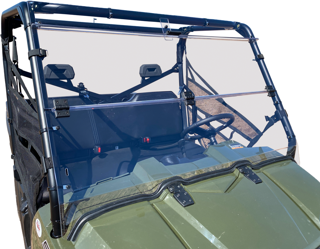 Open Trail Folding UTV Windshield - Polaris Ranger - Ranger 570 Full Size / Diesel 2011-2025
