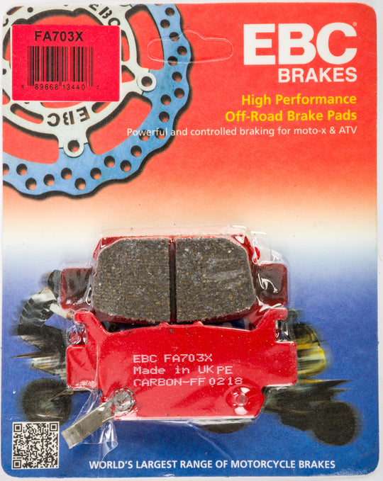 EBC Standard Brake Pads FA703X Carbon X