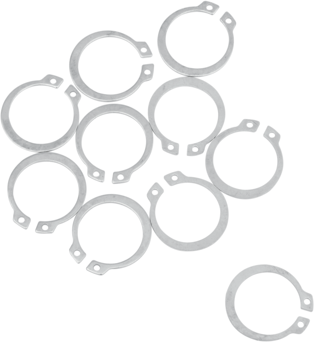 Moose Racing Snap Ring 10 Pack - Kawasaki KX250 and More
