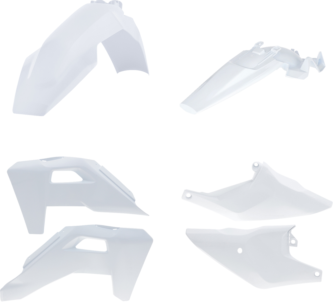 Acerbis Standard Plastic Kit OEM White - Husqvarna TC85 2025