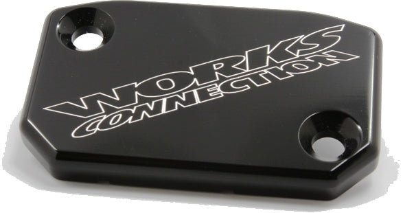Works Connection Front Master Cylinder Cover Front Brake (Black) (21-045)