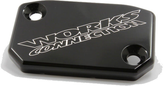 Works Connection Front Master Cylinder Cover Front Brake (Black) (21-045)