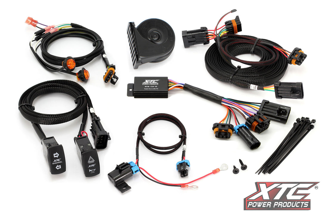 XTC Self-Canceling Turn Signal Kit with Horn and X-LITE DRL - Polaris - RZR XP 1000 / Turbo 2018-2023