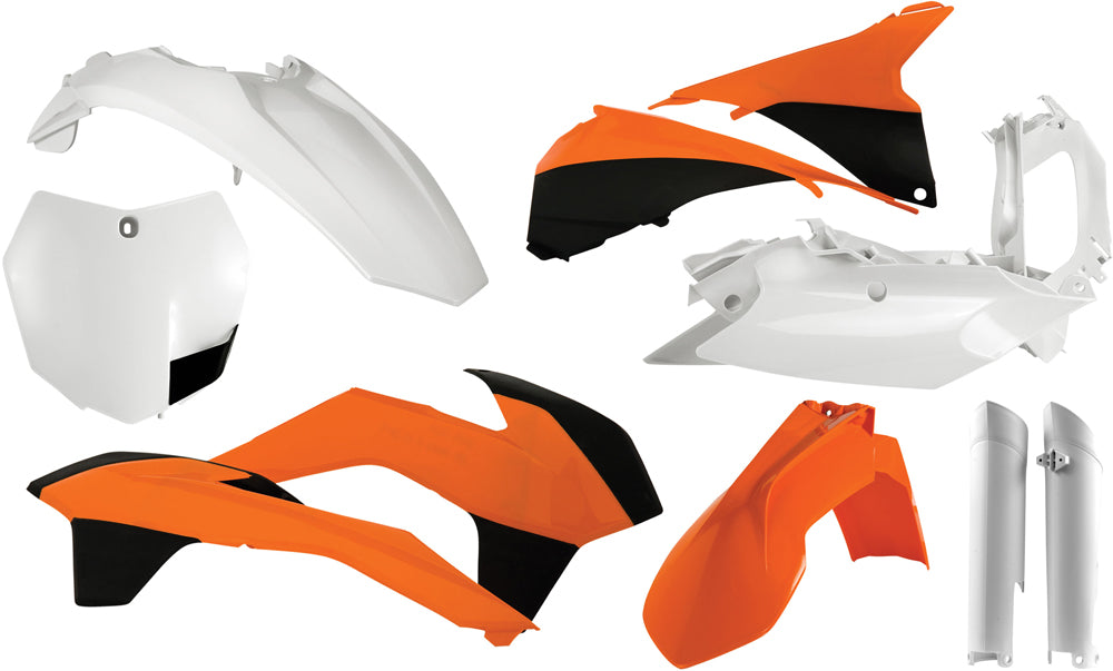 Acerbis Full Plastic Kit Kit Orange (2314333914)