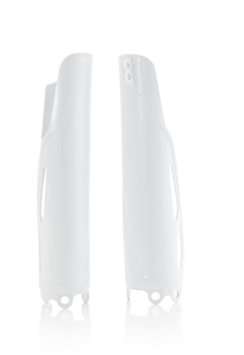 Acerbis Lower Fork Cover - 19+ Hon CRF250/450 R/RX/L/X - White
