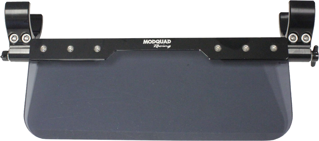 ModQuad UTV Sun Visor - Tinted Polycarbonate, 1.75 in Bar - 10 in