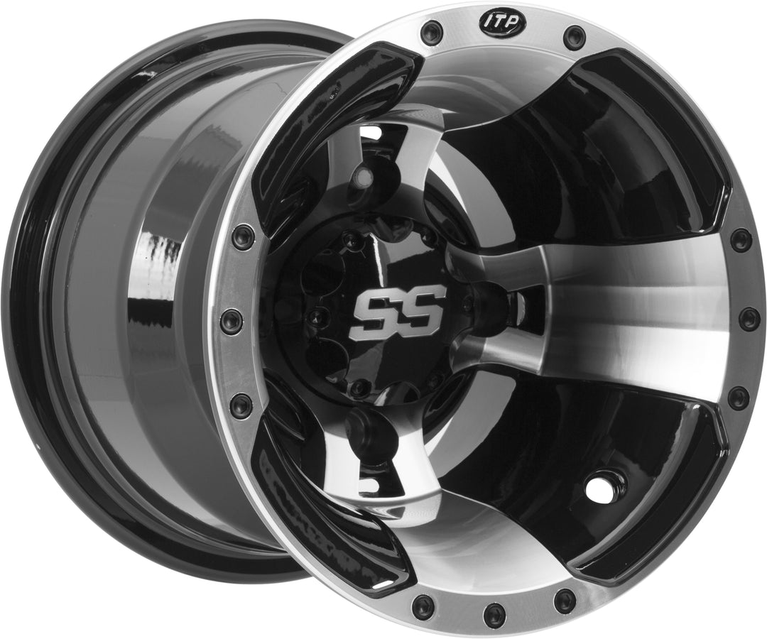 ITP SS112 Sport Wheel 10x5 4/156 3+2 Machined (Front)