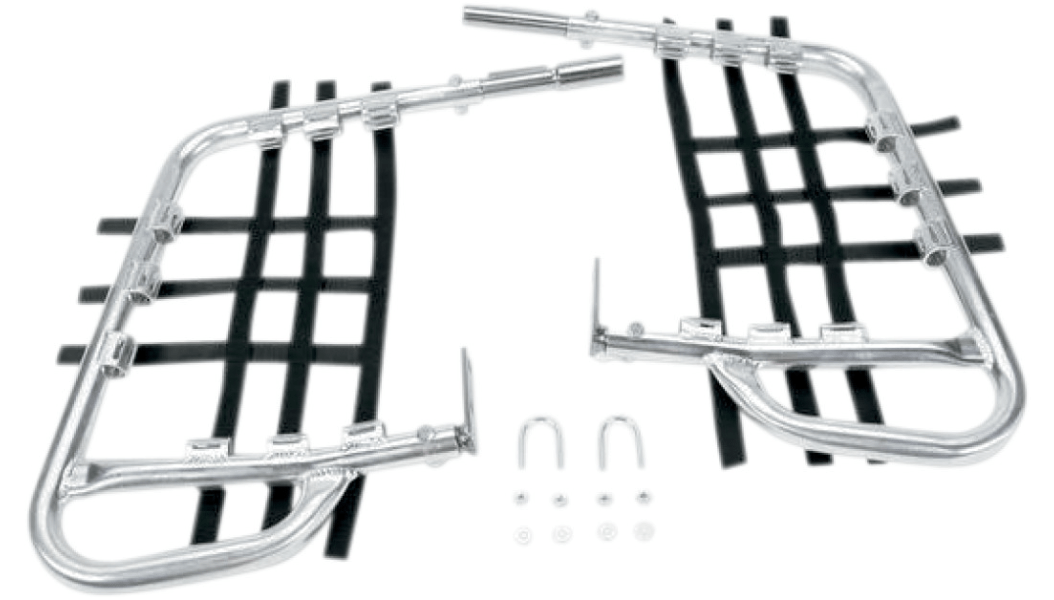 99 - 08 2014 - Alloy Nerf Bars - TRX400EX - Natural/Black - DG PERFORMANCE - TRX 400EX - Dune Goons