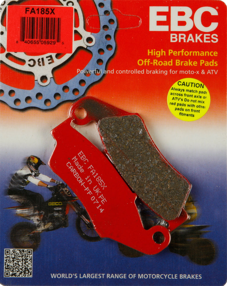 EBC Brake Pads FA185X Carbon
