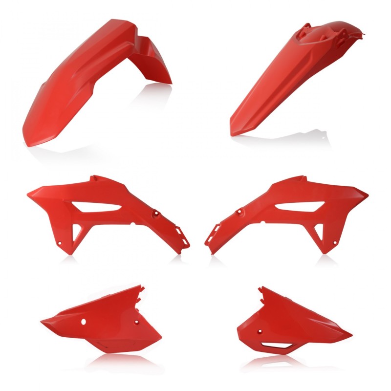Acerbis Plastic Kit - 22+ Hon CRF250R / 21-24 CRF450R - Red