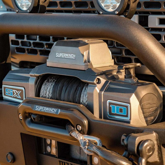 Superwinch SX 10000SR Synthetic Rope Winch - 10,000 lb