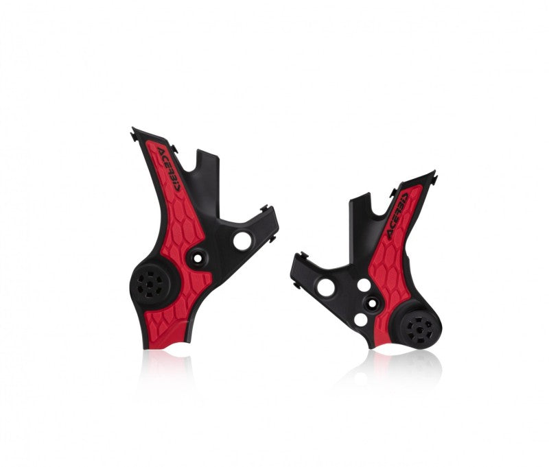 Acerbis X-Grip Frame Guards - 20-21 Hon CRF1100L Africa T - Blk/R