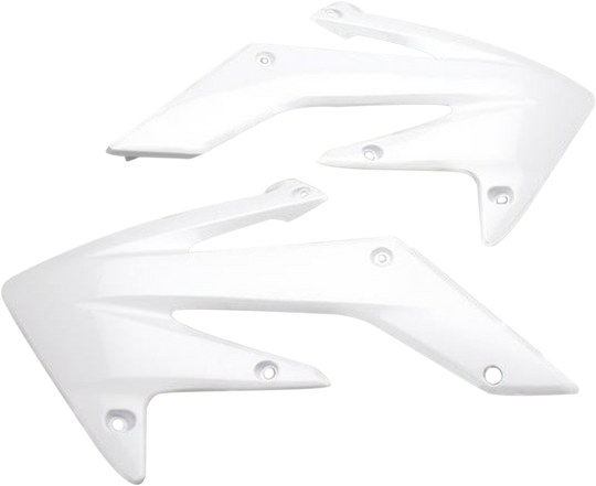Acerbis Radiator Shrouds White - Honda CRF250R 2004-2005