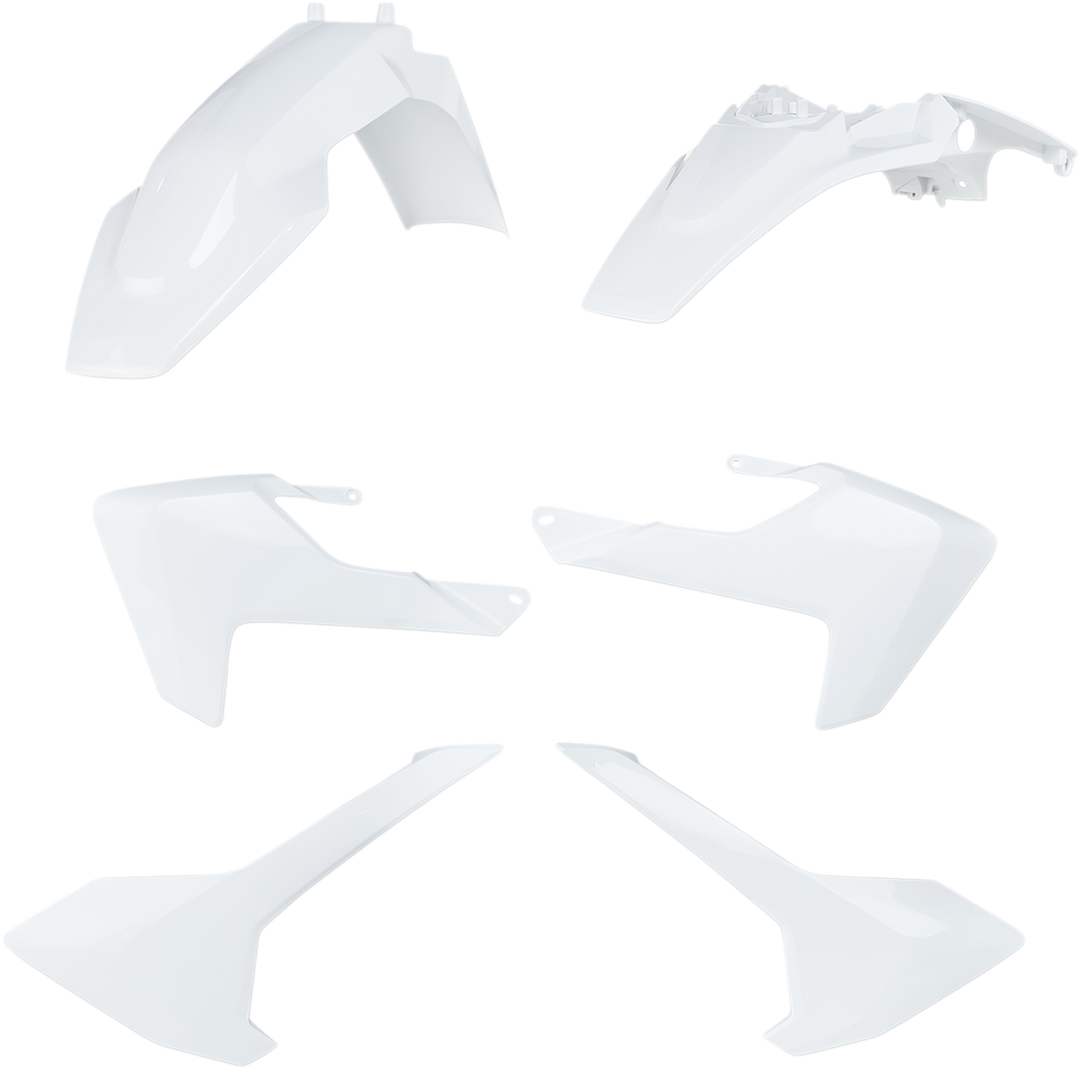 Acerbis Standard Body Kit OEM White - Husqvarna TC65 2017-2024