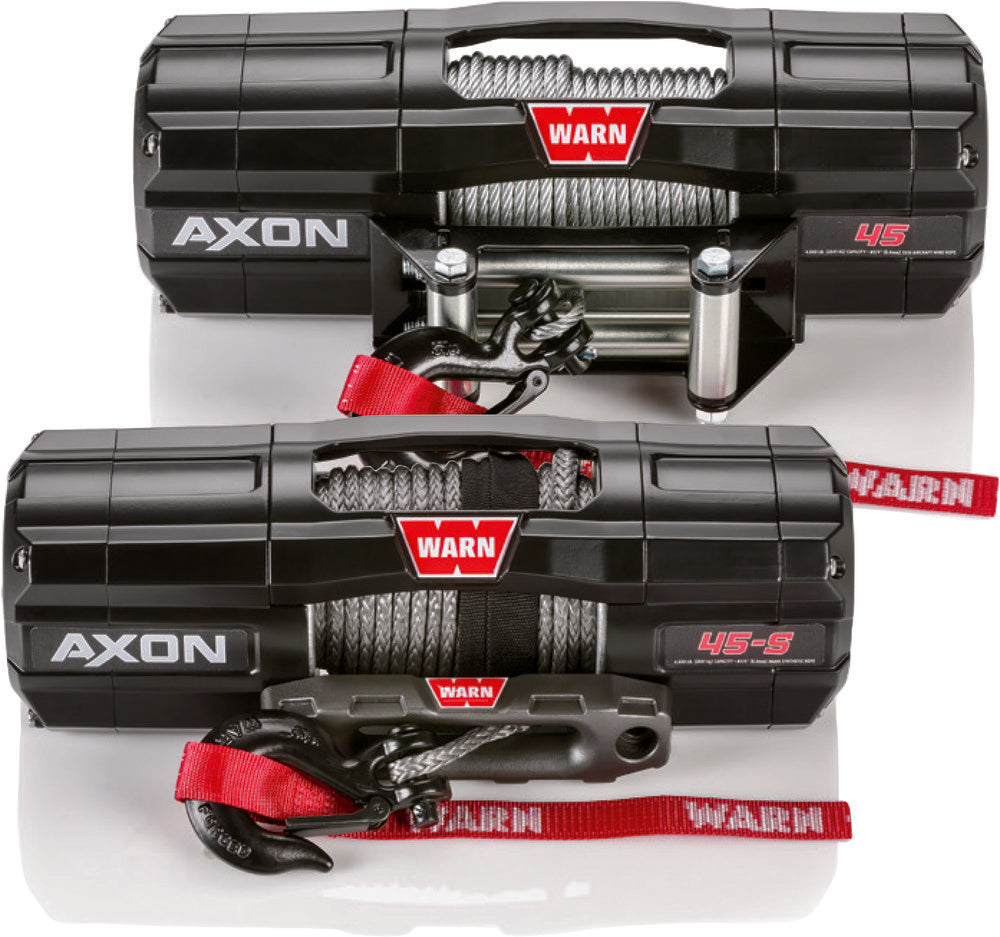 Warn AXON 4500 Wire Rope Winch - 4500 lb UTV / ATV