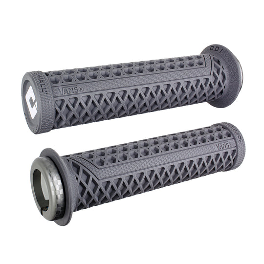 ODI Vans V2 Lock-On Grips - 135mm - Graphite / Grey