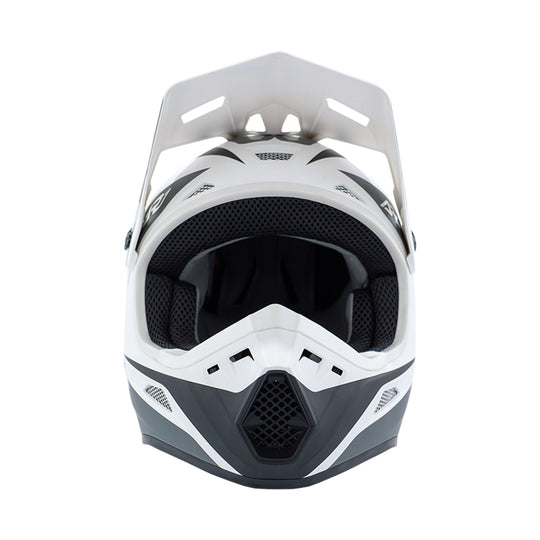 Answer AR1 Mototown Helmet Glossy White/Grey/Black