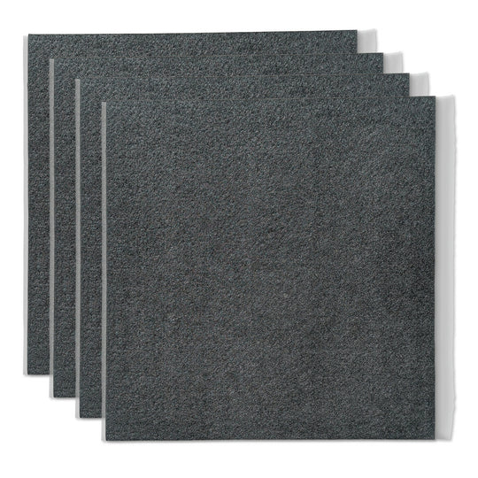 DEI Boom Mat Acoustic Tiles - 17 x 18 in Sound Deadening Sheets - 4 Pack (8.5 sq ft)