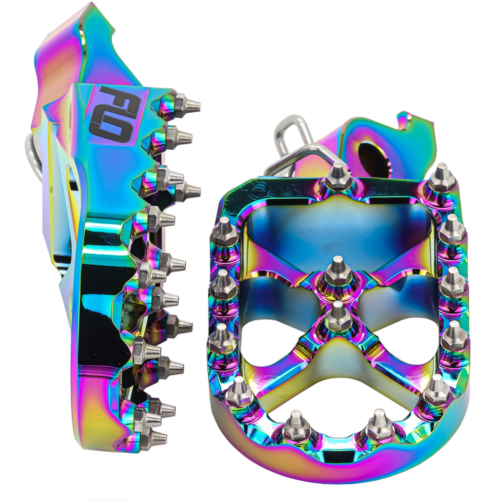 Flo Motorsports Pro Series Footpegs JET Fuel (FPEG-796JET)