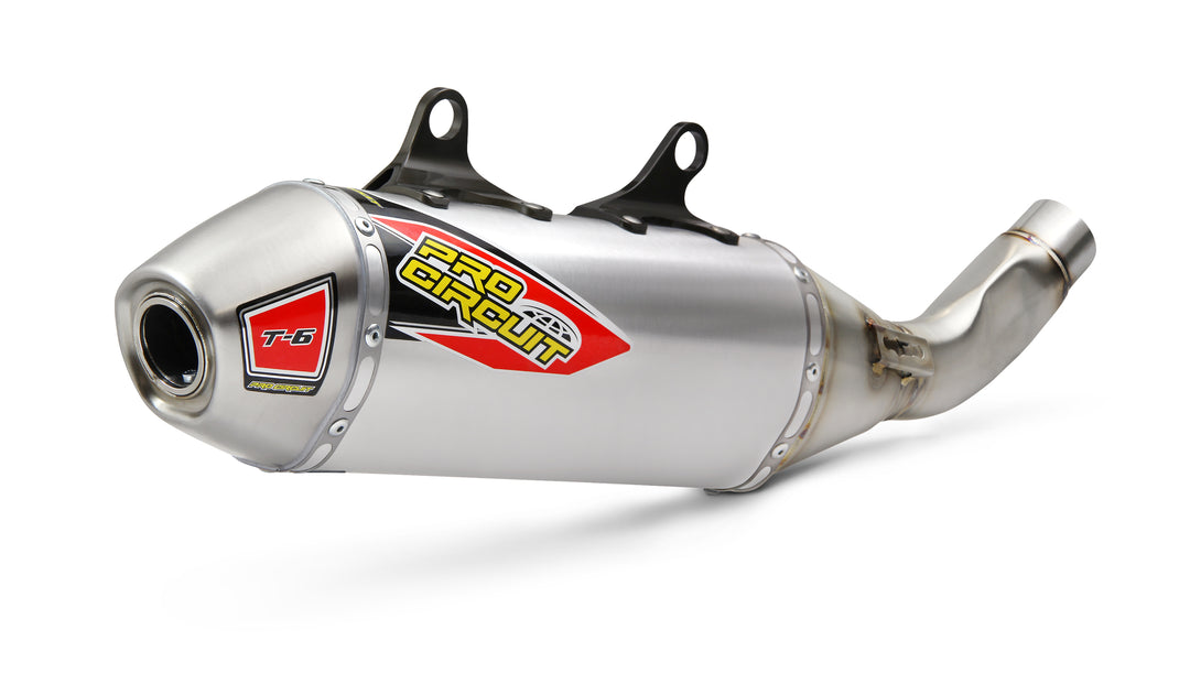 Pro Circuit T-6 Stainless Slip-On - Gas Gas / Husqvarna / KTM 350 4-Stroke 2019-2023