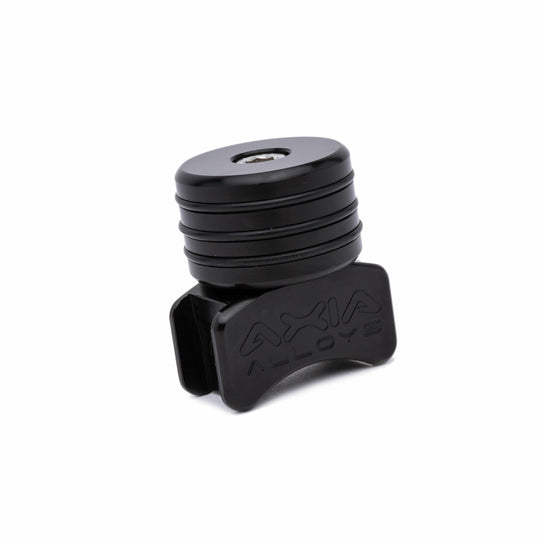 Axia Alloys Helmet Air Hose Plug Mount - Plug Mount / Black