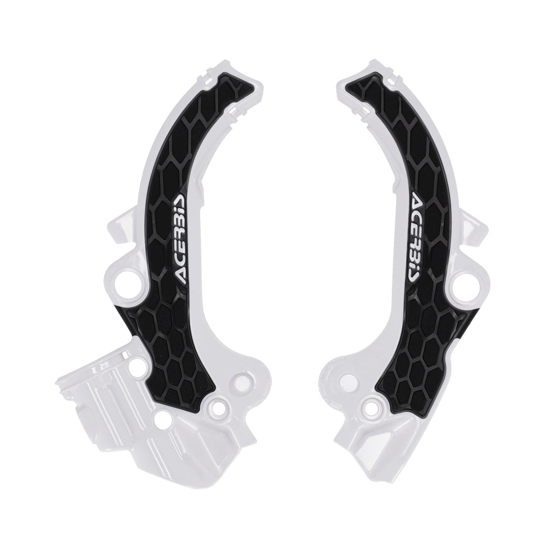Acerbis X-Grip Frame Guard Guards- X-Grip White and Black (2985891035)