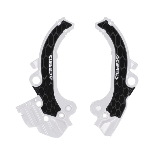 Acerbis X-Grip Frame Guard Guards- X-Grip White and Black (2985891035)