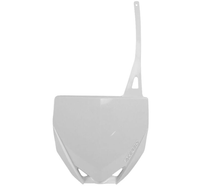 Acerbis Number Plate - 15+ Yamaha YZ85 - White