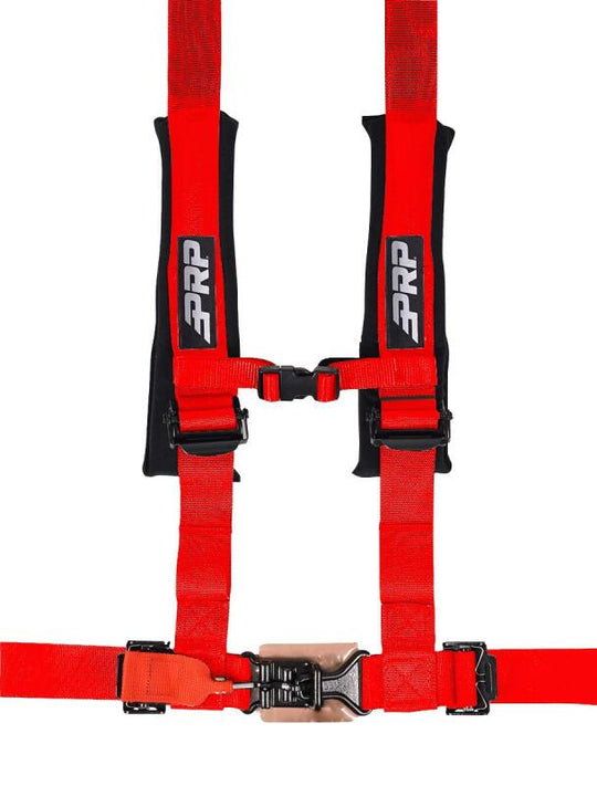 PRP Seats PRP 4.2 Harness with Latch/Link Lap Belt- Red