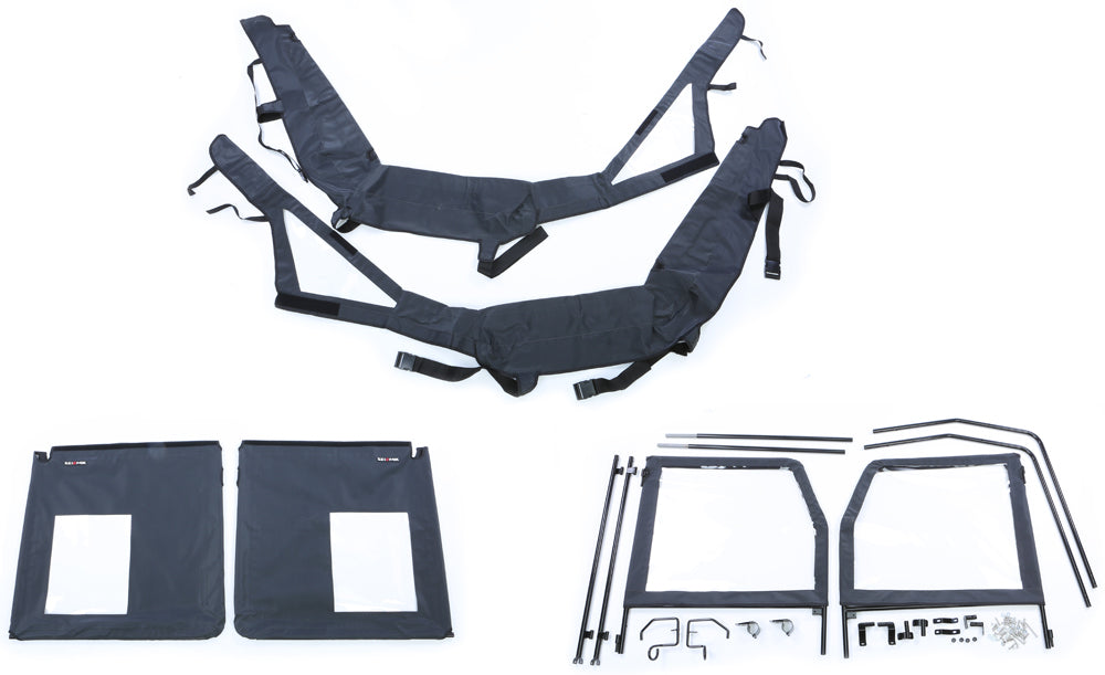 Seizmik Frame Door Kit MID '09-14 with Round Roll Cage Tubes (52-06005)