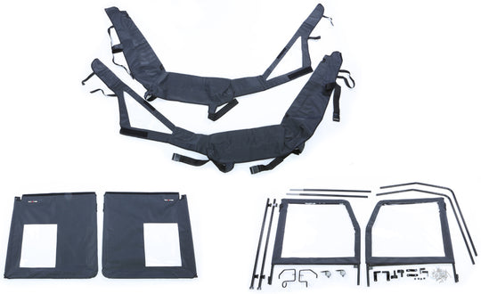 Seizmik Frame Door Kit MID '09-14 with Round Roll Cage Tubes (52-06005)