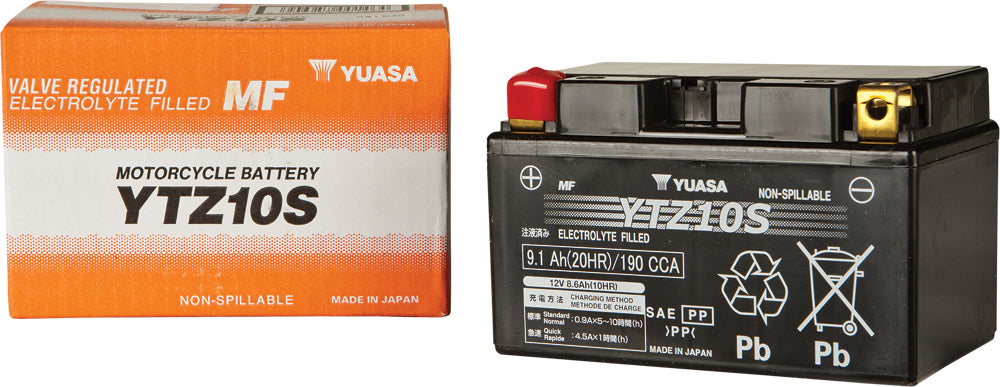 Yuasa Factory Activated Battery YTZ10S