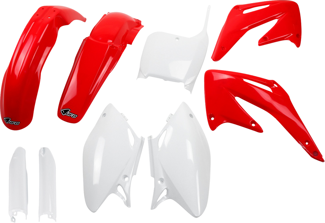 UFO Plast Body Kit OEM Red/White - Honda CRF450R 2002-2003