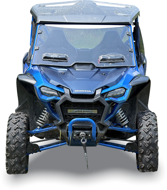 Seizmik Windshield Tool-Less Vented Talon - Honda Talon and More