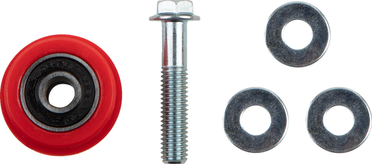 TM Designworks Chain Roller TRX450R Red - Honda TRX450R 2006-2009