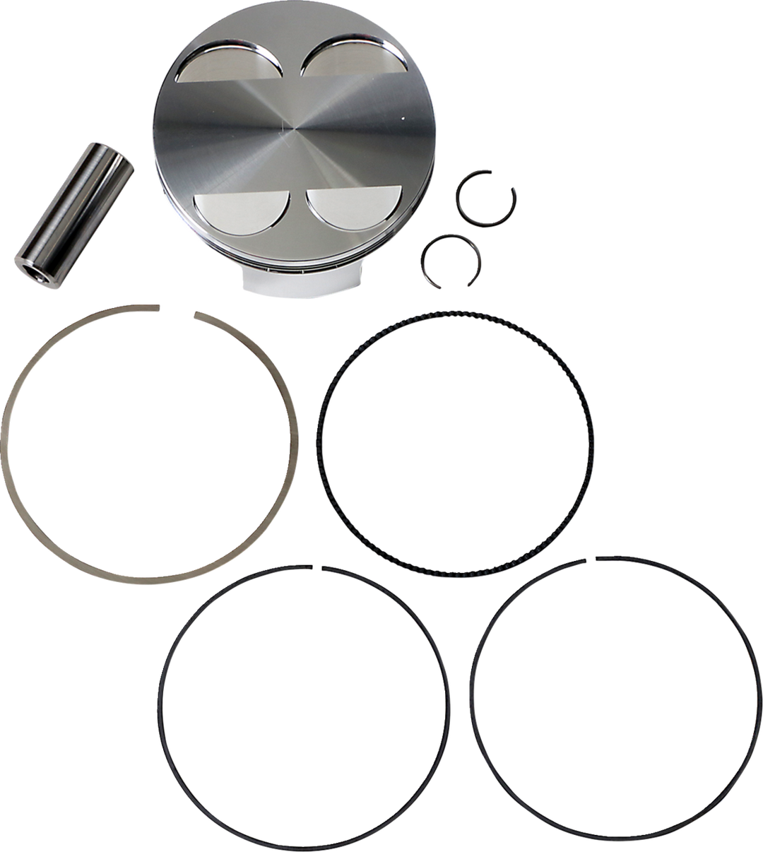 JE Pistons Piston Kit - Honda CRF450R 02-08 / CRF450X 05-17 - 100.00 mm 12.5:1 CR