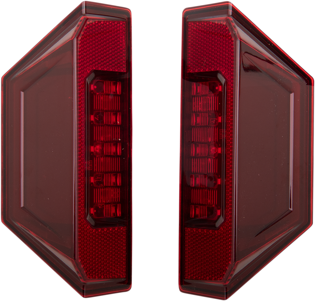 Moose Racing Taillights LED Ranger 900 Red - Polaris General 2017-2020
