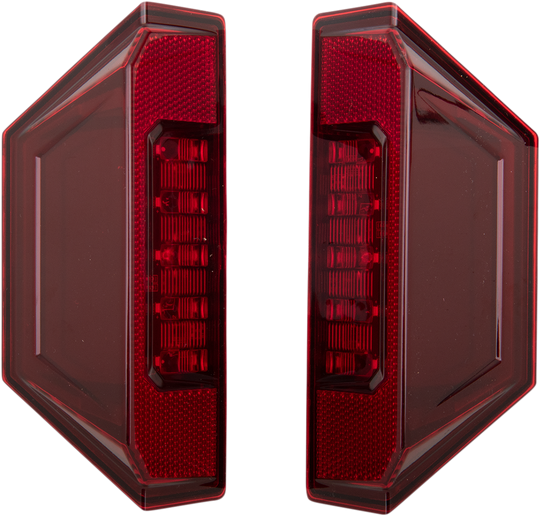 Moose Racing Taillights LED Ranger 900 Red - Polaris General 2017-2020