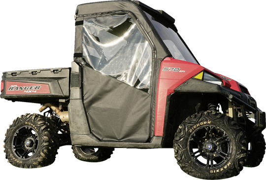 Seizmik Soft Upper Doors Rear Window Roof Black/Clear - Polaris RZR XP 1000 and More