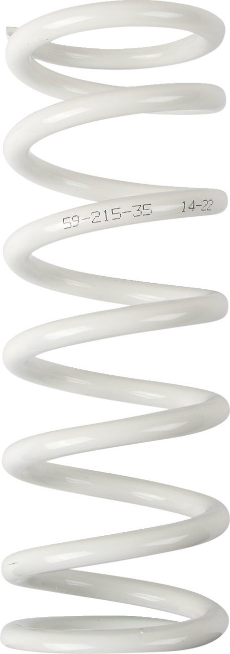 Moose Racing Shock Spring 35 N/Mm OD White - KTM 85 SX 2016-2026