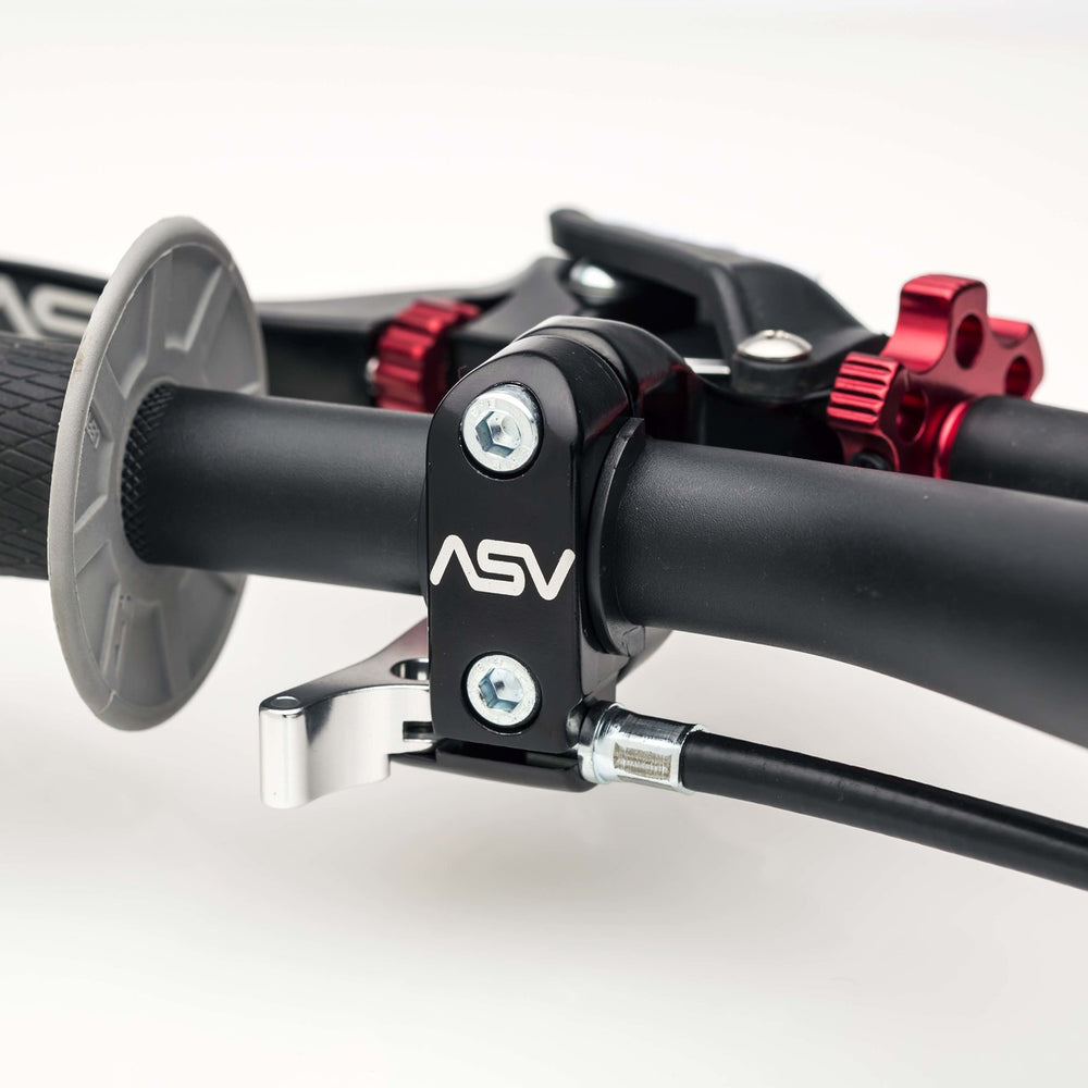 ASV C6 Clutch Lever w/ Pro Hotstart Perch - Suzuki RM-Z 250 450 (03-07) | CDC606PH